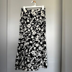 Floral Midi Skirt